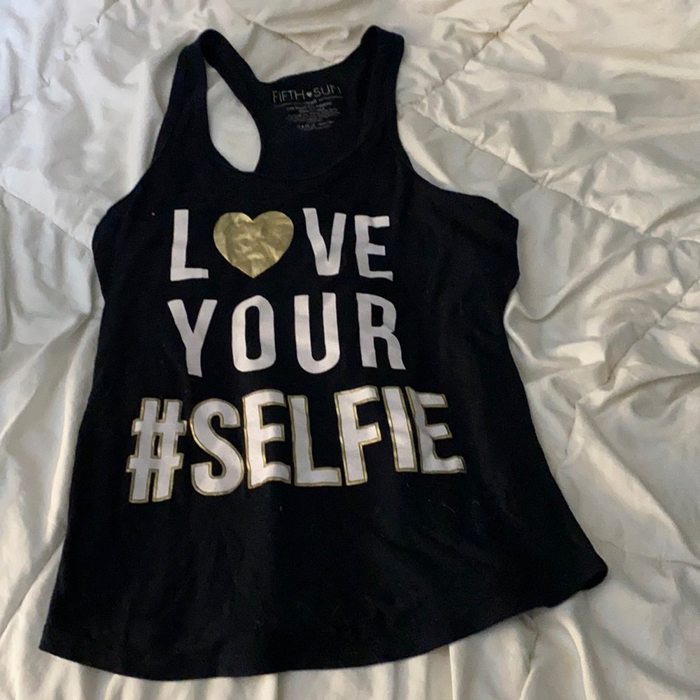 Fun tank top size small